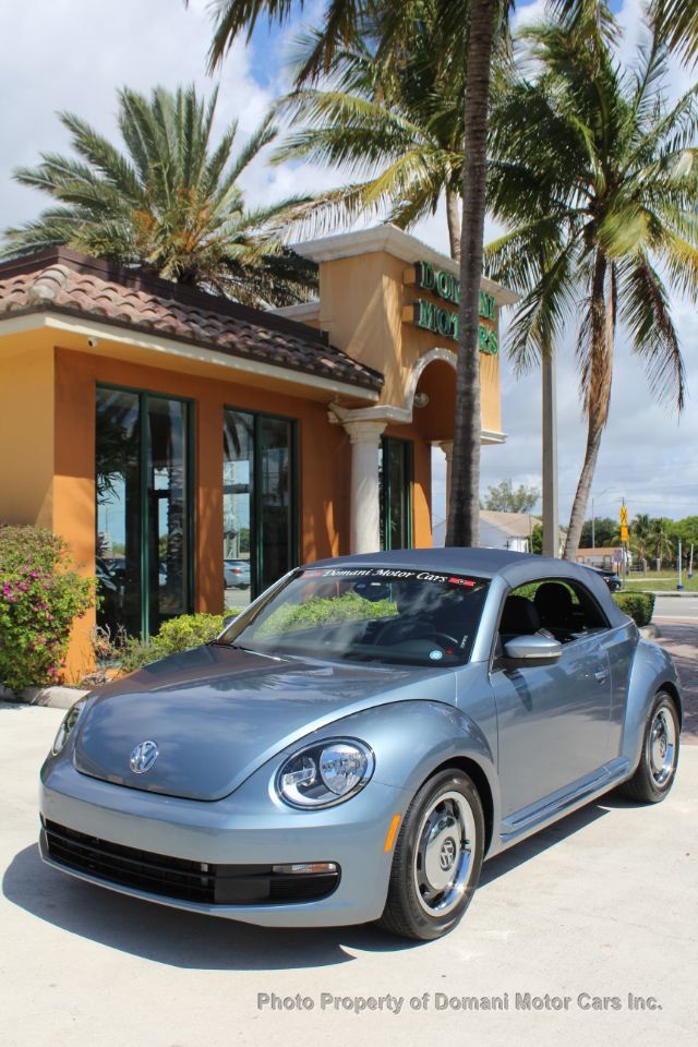 2016 Volkswagen Beetle Convertible CONVERTIBLE DENIM, ONLY 1000 BUILT  ,FLA SINCE NEW  - 20779495 - 56