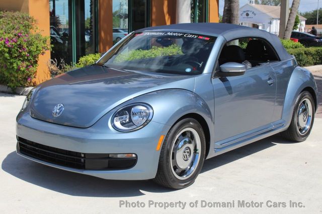 2016 Volkswagen Beetle Convertible CONVERTIBLE DENIM, ONLY 1000 BUILT  ,FLA SINCE NEW  - 20779495 - 57