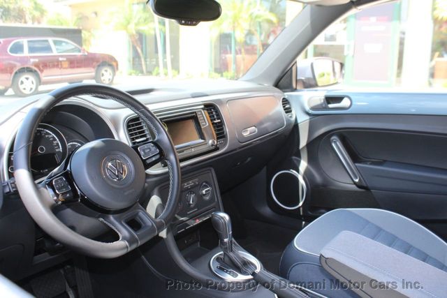 2016 Volkswagen Beetle Convertible CONVERTIBLE DENIM, ONLY 1000 BUILT  ,FLA SINCE NEW  - 20779495 - 61