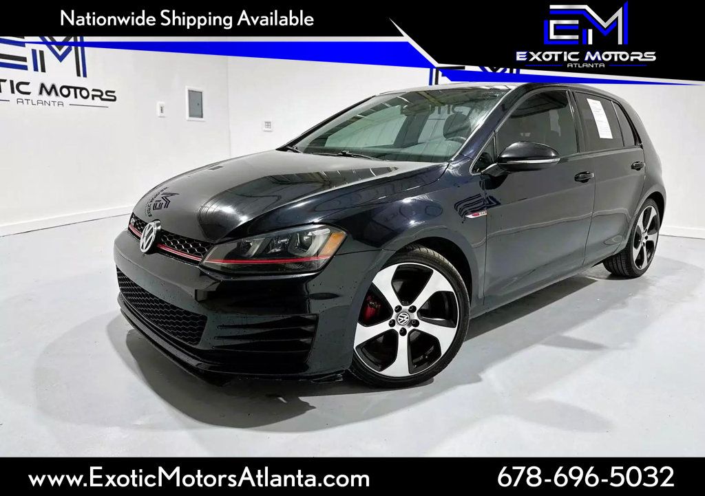 2016 Volkswagen Golf GTI GTI S, MANUAL TRANS, BLUETOOTH, HEATED SEATS, TINTED WINDOWS!!! - 22634569 - 0