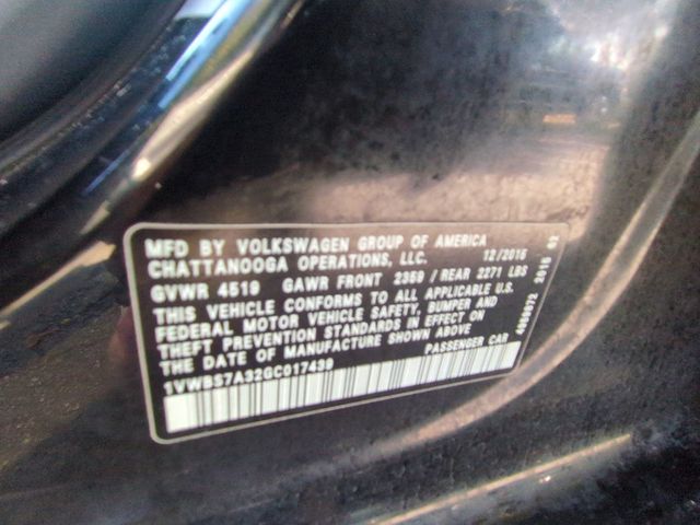 2016 Volkswagen Passat SE - 22949197 - 23