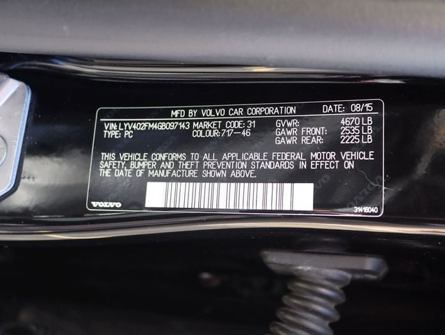 2016 Volvo S60 Inscription 4dr Sedan T5 Drive-E Platinum FWD - 22995766 - 37
