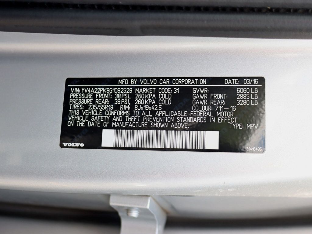 2016 Volvo XC90 AWD 4dr T6 Momentum - 22875771 - 33