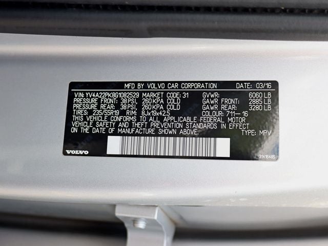 2016 Volvo XC90 AWD 4dr T6 Momentum - 22875771 - 33