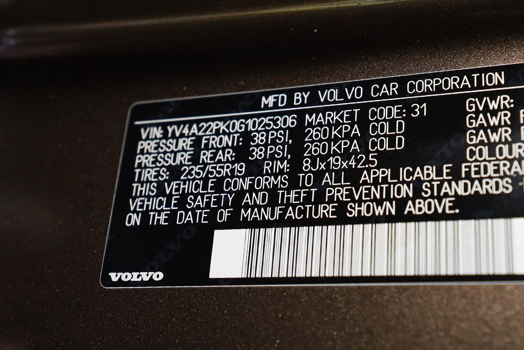 2016 Volvo XC90 AWD 4dr T6 Momentum - 22897939 - 59