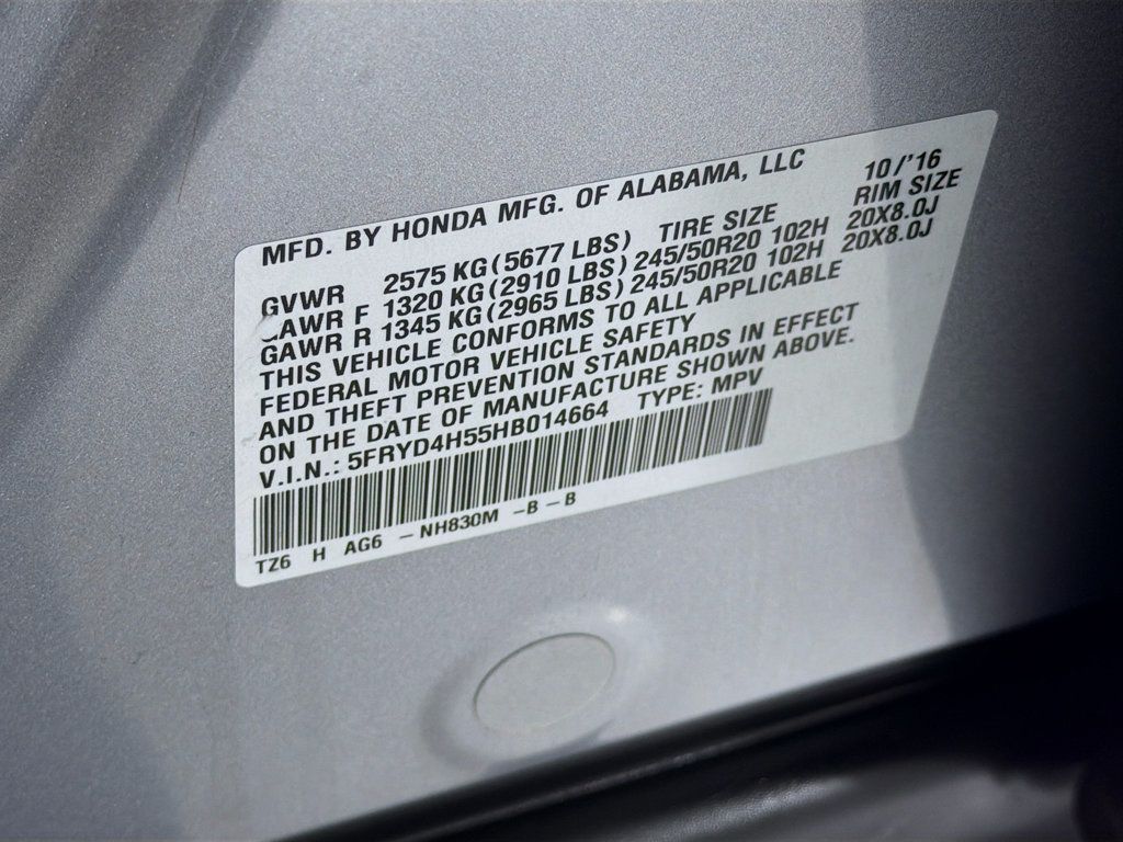 2017 Acura MDX SH-AWD w/Technology Pkg - 22987107 - 37