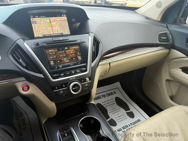 2017 Acura MDX SH AWD W/ TECH PKG - 22963066 - 22