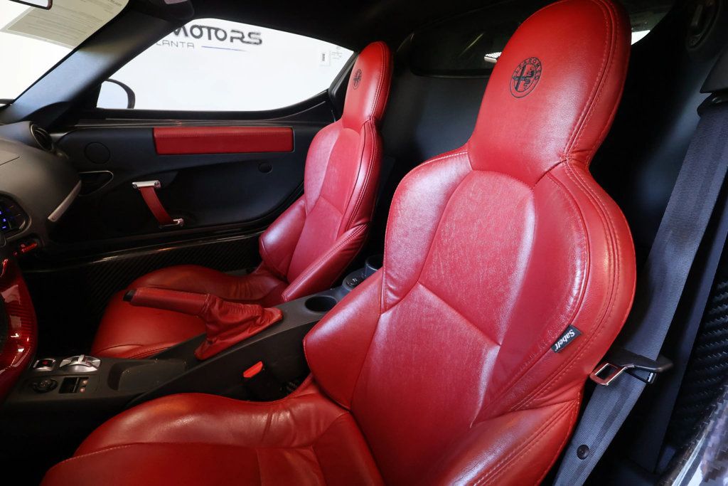 2017 Alfa Romeo 4C Coupe ALFA ROMEO 4C, SPOILER, CARBON FIBER, RED LEATHER SEATS, TINTED! - 22913572 - 16