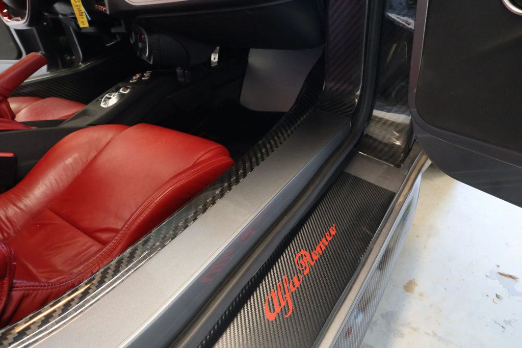 2017 Alfa Romeo 4C Coupe ALFA ROMEO 4C, SPOILER, CARBON FIBER, RED LEATHER SEATS, TINTED! - 22913572 - 29