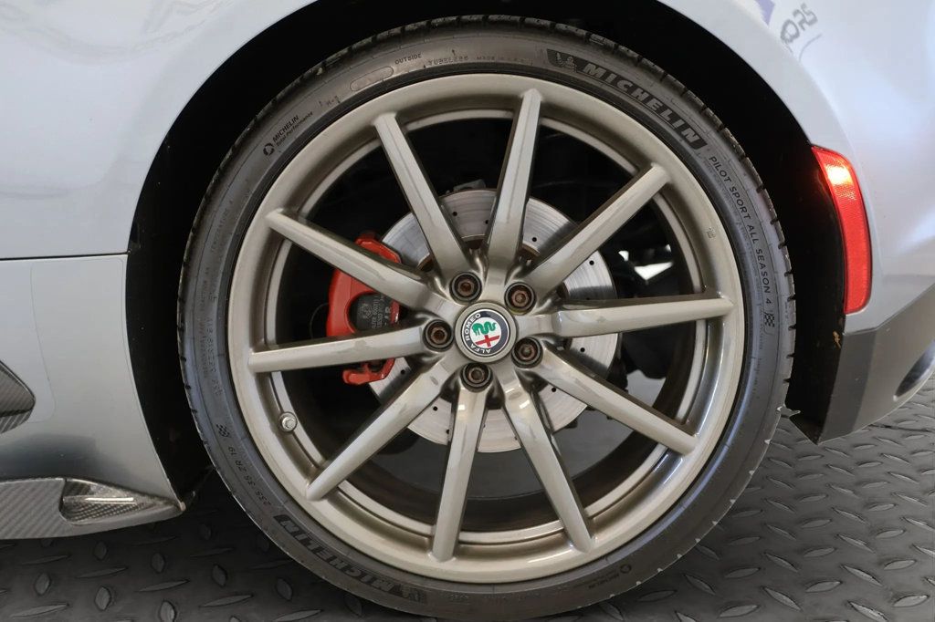 2017 Alfa Romeo 4C Coupe ALFA ROMEO 4C, SPOILER, CARBON FIBER, RED LEATHER SEATS, TINTED! - 22913572 - 35