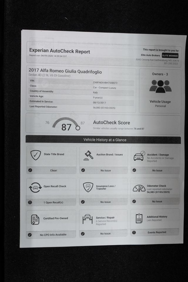 2017 Alfa Romeo Giulia Quadrifoglio  - 23014666 - 46