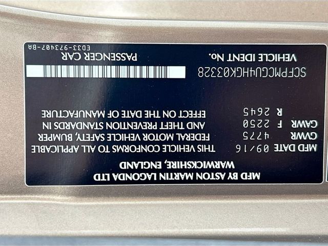 2017 Aston Martin Vanquish Volante - 22986074 - 30