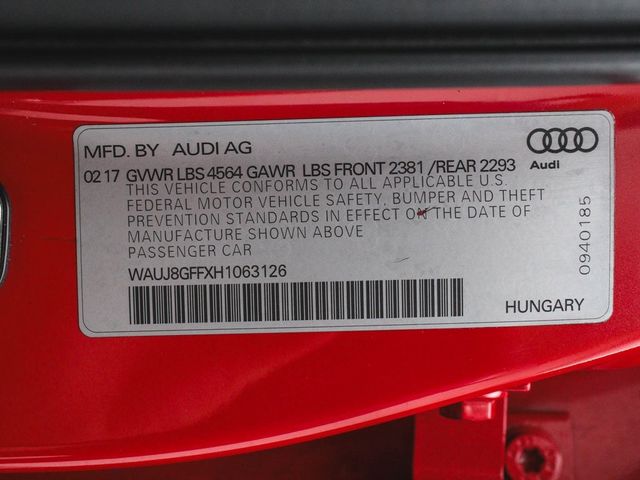 2017 Audi A3 2.0T Premium Plus - 22917584 - 13