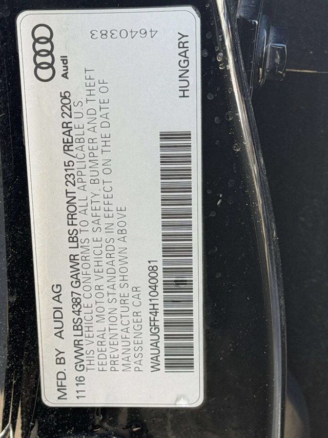 2017 Audi A3 Sedan 2.0 TFSI Premium FWD - 22976383 - 12