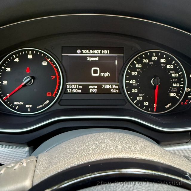 2017 Audi A4 2.0 TFSI PREMIUM PLUS QUATTRO w/COLD WEATHER PACKAGE - 23050051 - 31