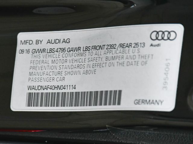 2017 Audi A4 2.0T Premium - 23040161 - 16