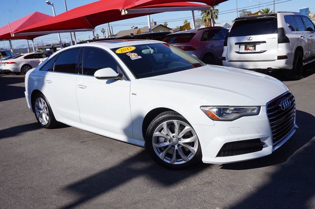 2017 Audi A6 PREMIUM PLUS, PREMIUM WHEELS, MOON ROOF, LEATHER SEATS - 23038473 - 1