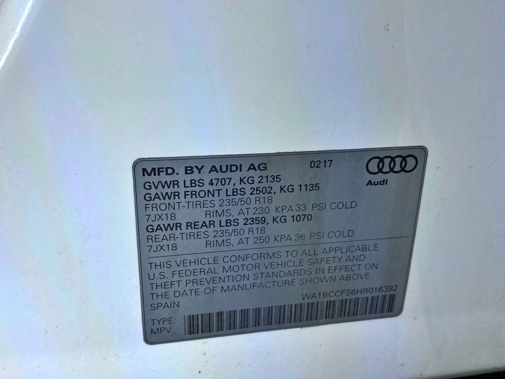 2017 Audi Q3 2.0 TFSI Premium FWD - 23001928 - 57