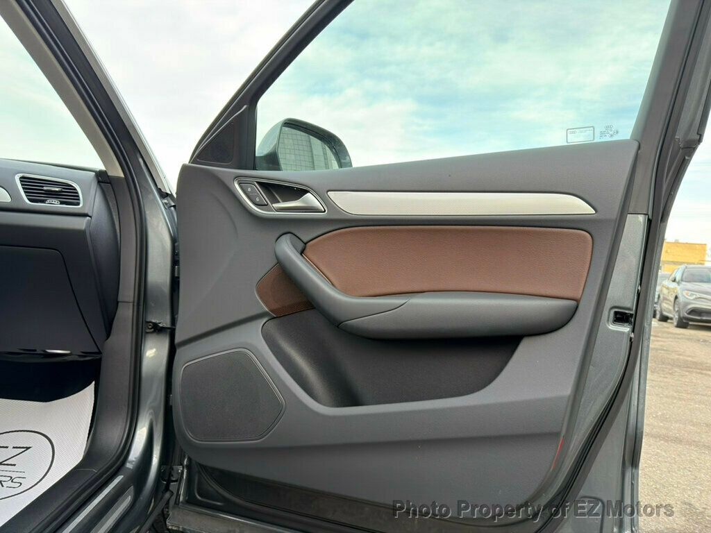 2017 Audi Q3 ONE OWNER! CERTIFIED! - 22947734 - 27