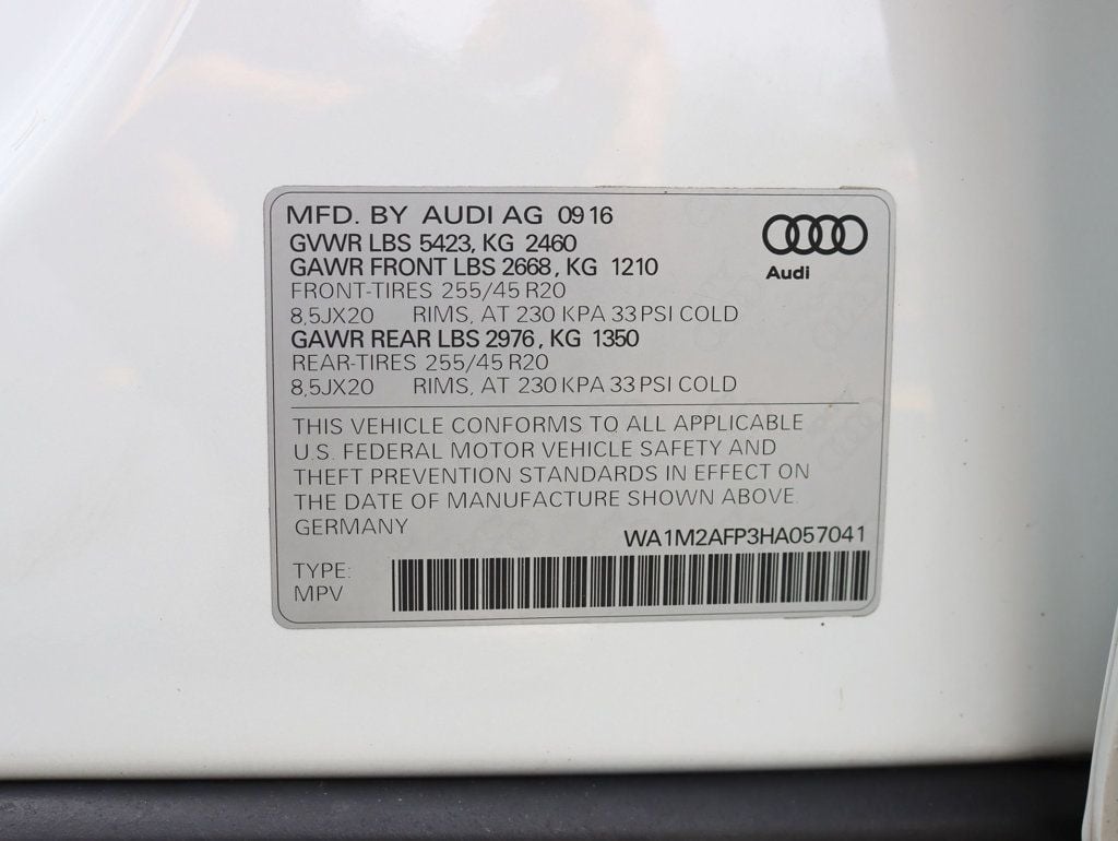 2017 Audi Q5 2.0 TFSI Premium Plus - 22412074 - 37