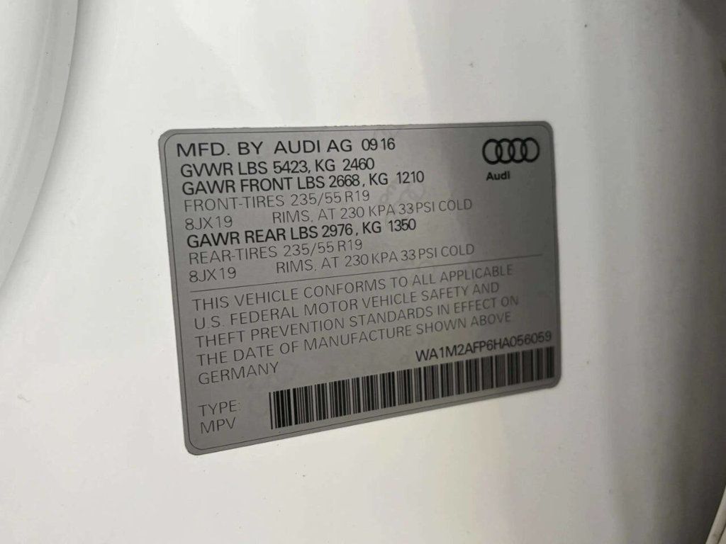 2017 Audi Q5 2.0 TFSI Premium Plus - 22997916 - 36