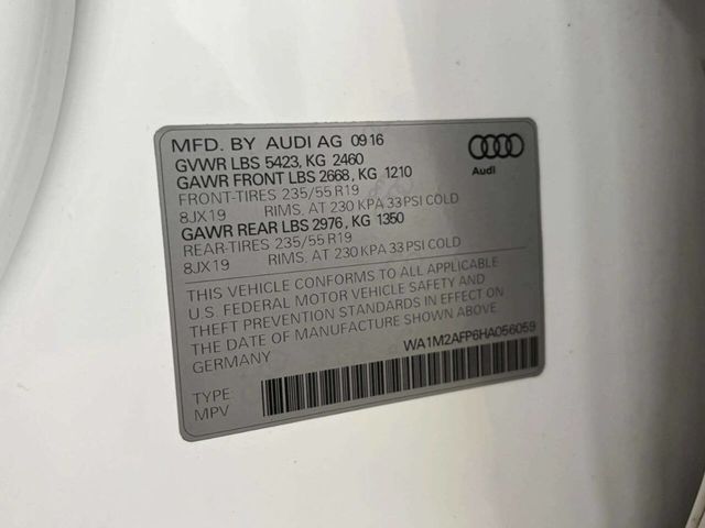 2017 Audi Q5 2.0 TFSI Premium Plus - 22997916 - 36