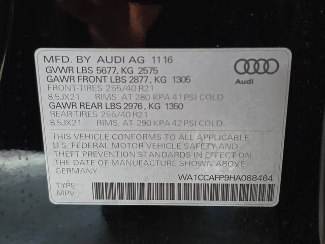 2017 Audi SQ5 3.0 TFSI Premium Plus - 22949796 - 18