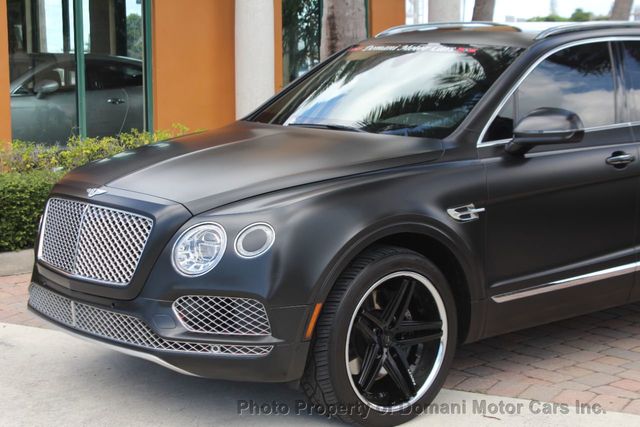 2017 Bentley Bentayga $ 240,025 WHEN NEW , WRAPPED IN FLAT GREY/BLK, OWN $ 985 - 21519899 - 41