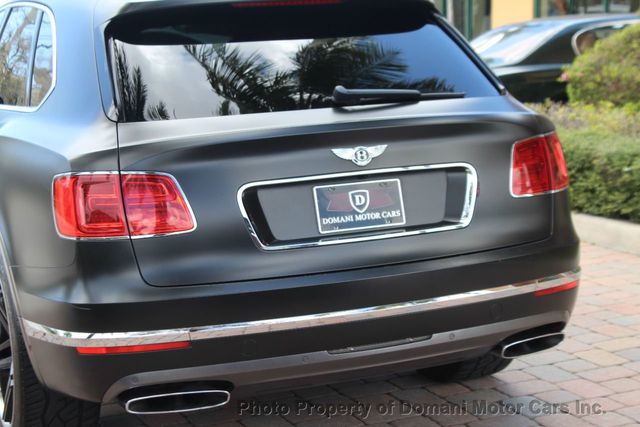 2017 Bentley Bentayga $ 240,025 WHEN NEW , WRAPPED IN FLAT GREY/BLK, OWN $ 985 - 21519899 - 65