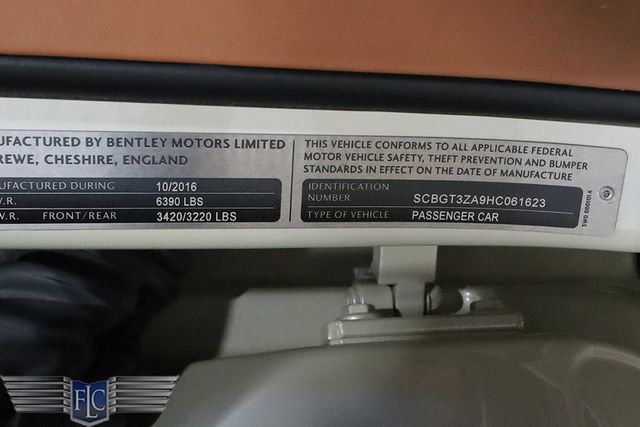 2017 Bentley Continental GTC V8 Convertible - 22989764 - 37