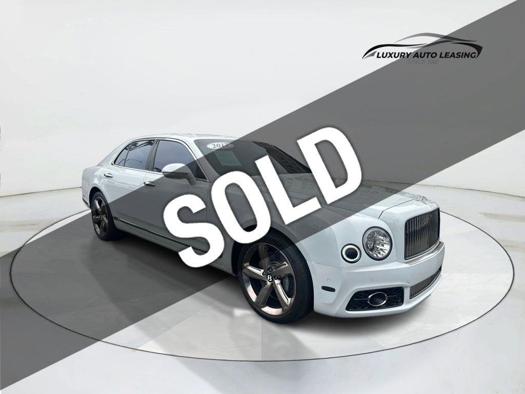 2017 Bentley Mulsanne Speed Sedan - 22891839 | Video 1