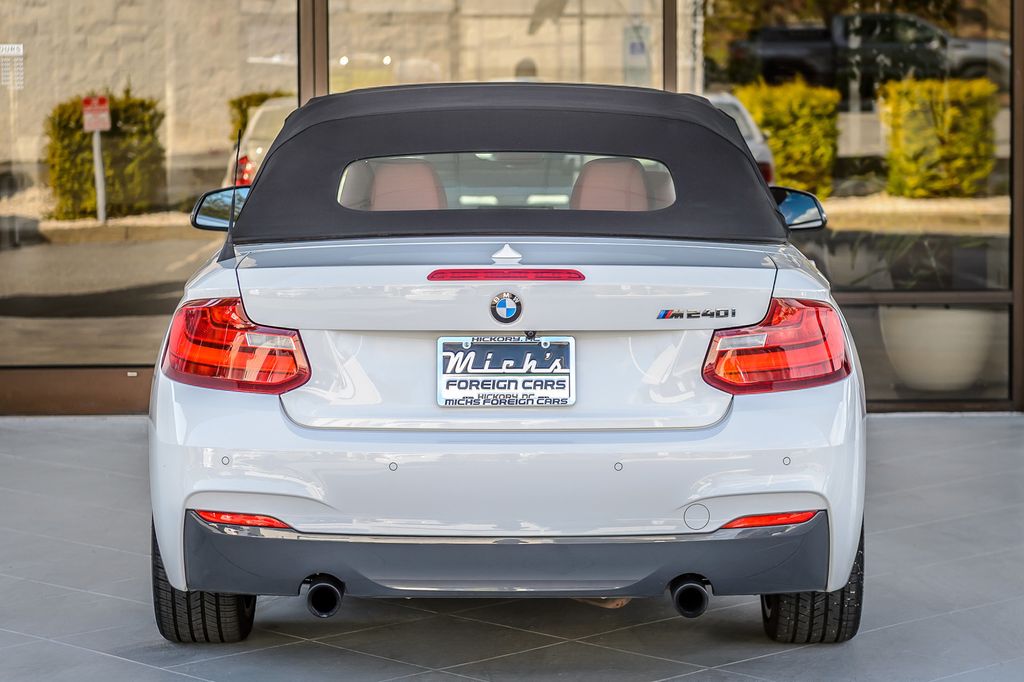 2017 BMW 2 Series M240i CONVERTIBLE - WHITE ON RED - NAV - BACKUP CAM - GORGEOUS - 22994333 - 11