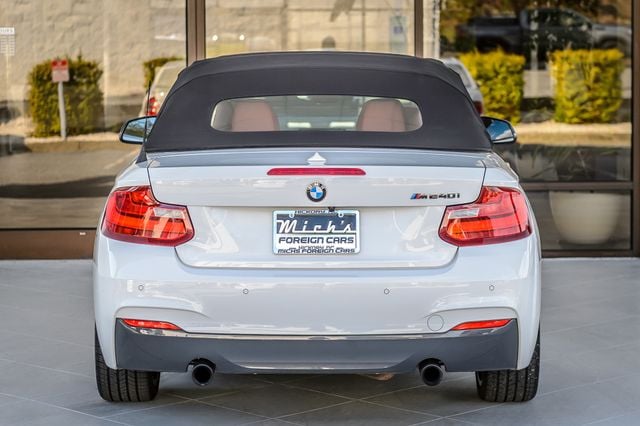 2017 BMW 2 Series M240i CONVERTIBLE - WHITE ON RED - NAV - BACKUP CAM - GORGEOUS - 22994333 - 11