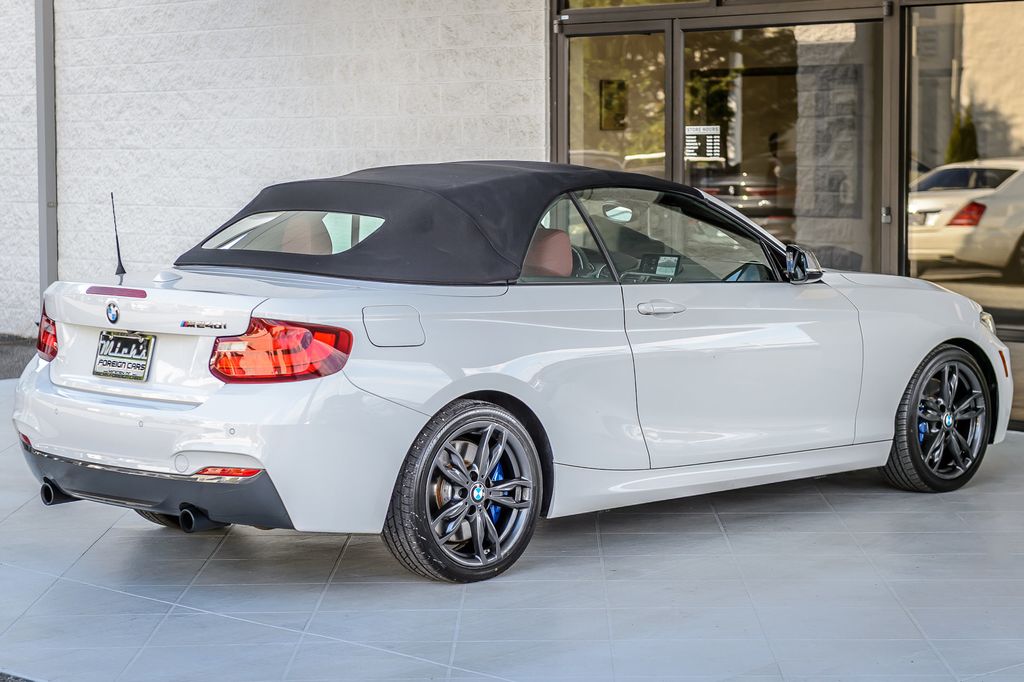 2017 BMW 2 Series M240i CONVERTIBLE - WHITE ON RED - NAV - BACKUP CAM - GORGEOUS - 22994333 - 13