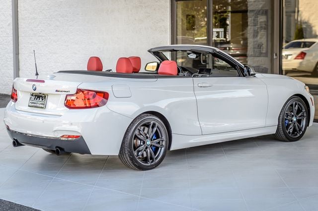 2017 BMW 2 Series M240i CONVERTIBLE - WHITE ON RED - NAV - BACKUP CAM - GORGEOUS - 22994333 - 14
