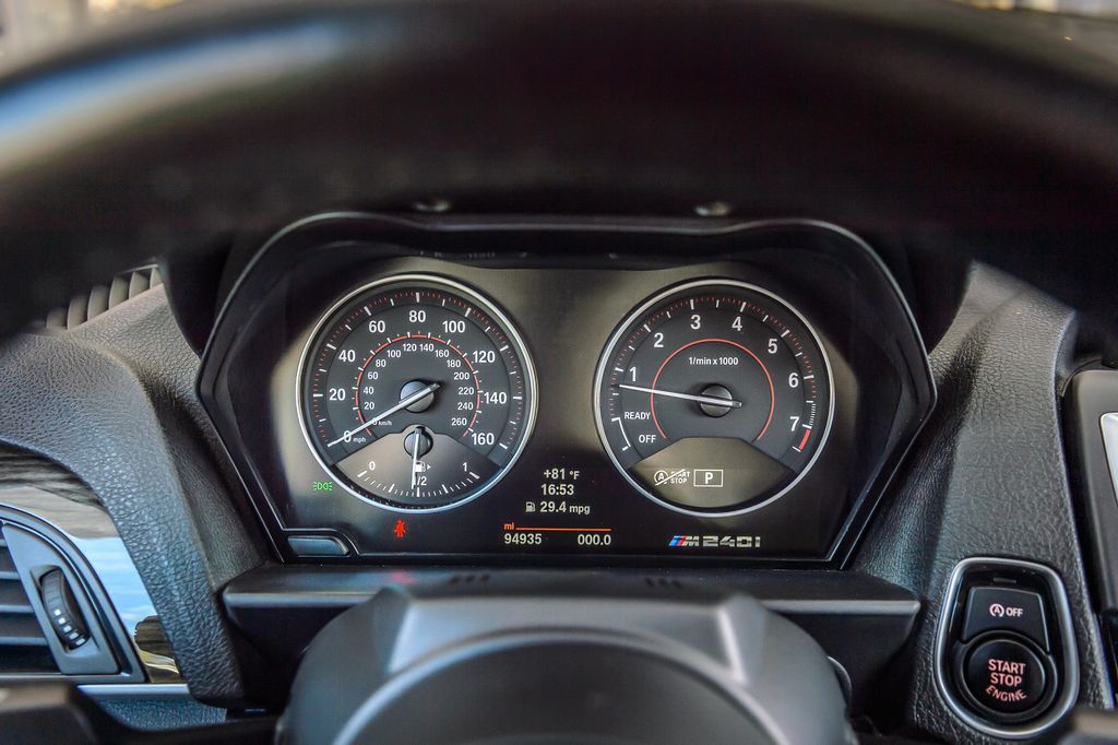 2017 BMW 2 Series M240i CONVERTIBLE - WHITE ON RED - NAV - BACKUP CAM - GORGEOUS - 22994333 - 23