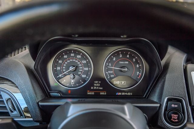 2017 BMW 2 Series M240i CONVERTIBLE - WHITE ON RED - NAV - BACKUP CAM - GORGEOUS - 22994333 - 23