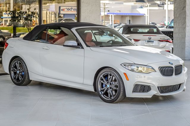 2017 BMW 2 Series M240i CONVERTIBLE - WHITE ON RED - NAV - BACKUP CAM - GORGEOUS - 22994333 - 3