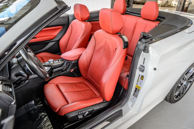 2017 BMW 2 Series M240i CONVERTIBLE - WHITE ON RED - NAV - BACKUP CAM - GORGEOUS - 22994333 - 45