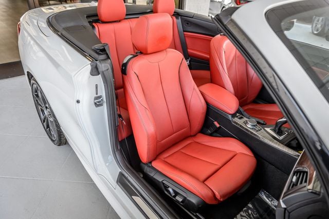 2017 BMW 2 Series M240i CONVERTIBLE - WHITE ON RED - NAV - BACKUP CAM - GORGEOUS - 22994333 - 49