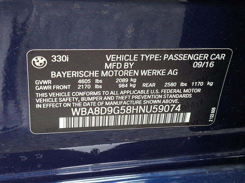 2017 Bmw 330i 330i xDrive photo 30
