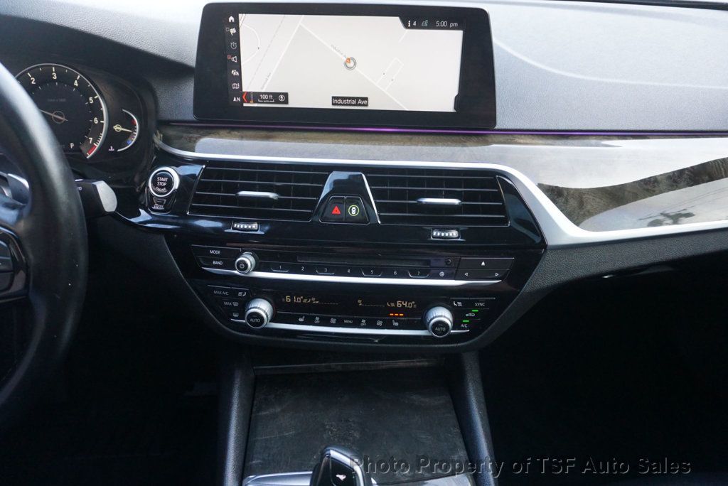 2017 BMW 5 Series 530i xDrive HUD NAVI 360 CAMERAS DRIVE ASSIST COLD WEATHER  - 23095028 - 18