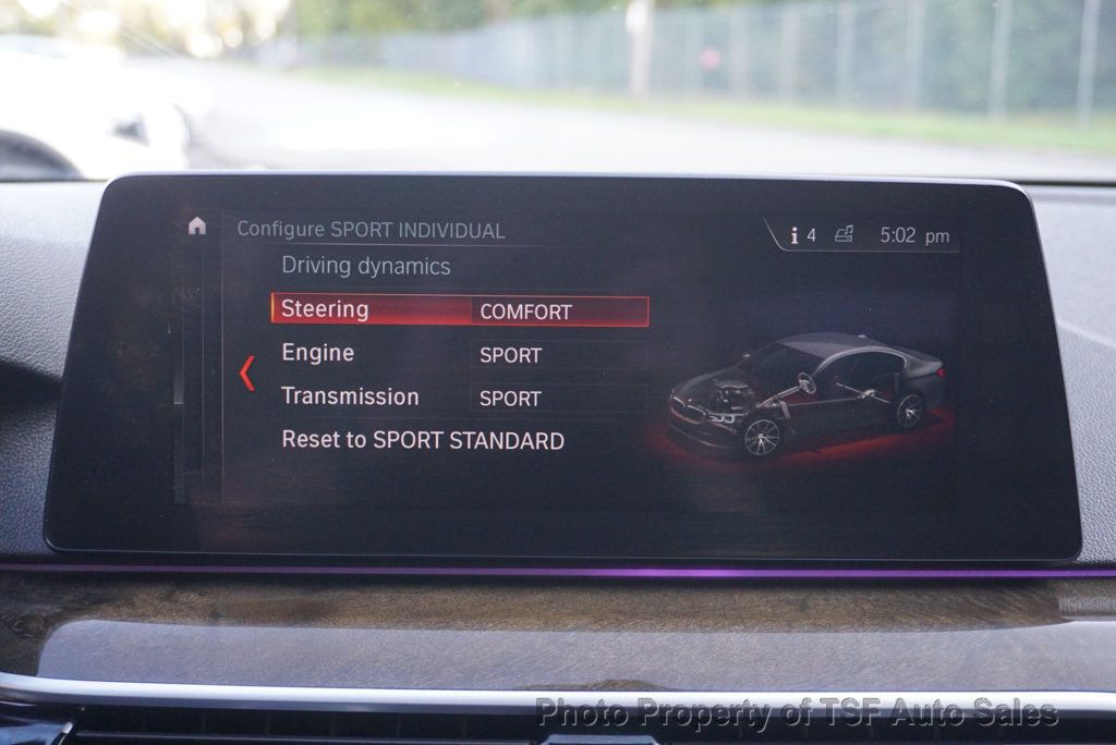 2017 BMW 5 Series 530i xDrive HUD NAVI 360 CAMERAS DRIVE ASSIST COLD WEATHER  - 23095028 - 26