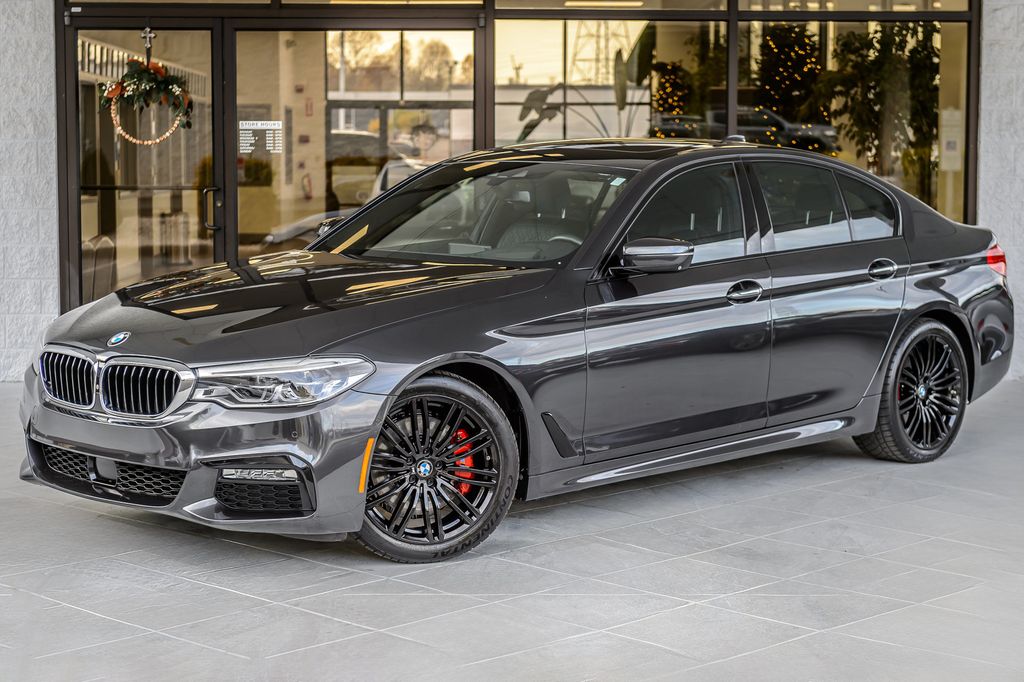 2017 BMW 5 Series 540i M SPORT NAV MOONROOF BACKUP CAM BLUETOOTH LOW MILES - 22947076 - 1