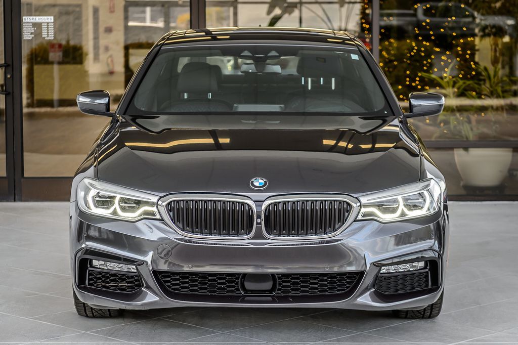 2017 BMW 5 Series 540i M SPORT NAV MOONROOF BACKUP CAM BLUETOOTH LOW MILES - 22947076 - 4