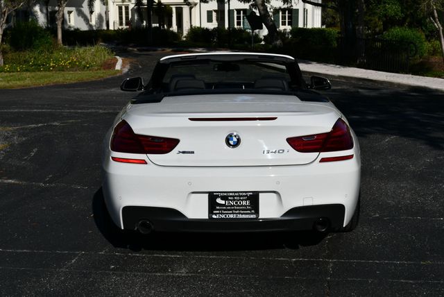 2017 BMW 6 Series 640i xDrive Convertible W/Executive and M Sport Edition Packages - 22969073 - 4