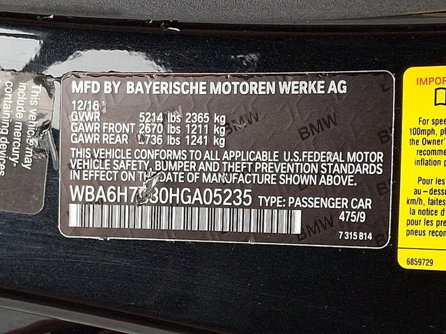 2017 BMW 6 Series 650i xDrive - 22846778 - 38