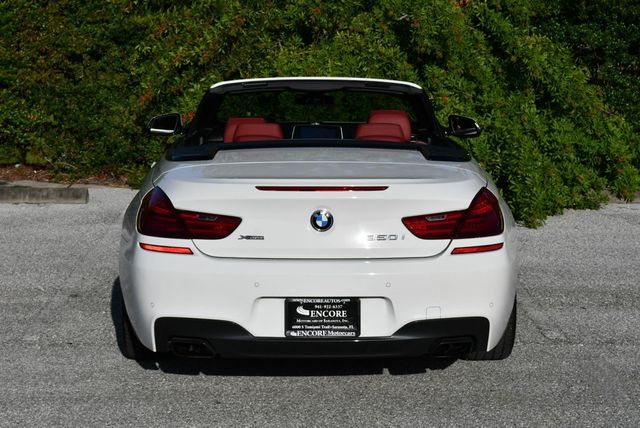 2017 BMW 6 Series 650i xDrive Convertible W/M Sport Edition Package - 23096290 - 39