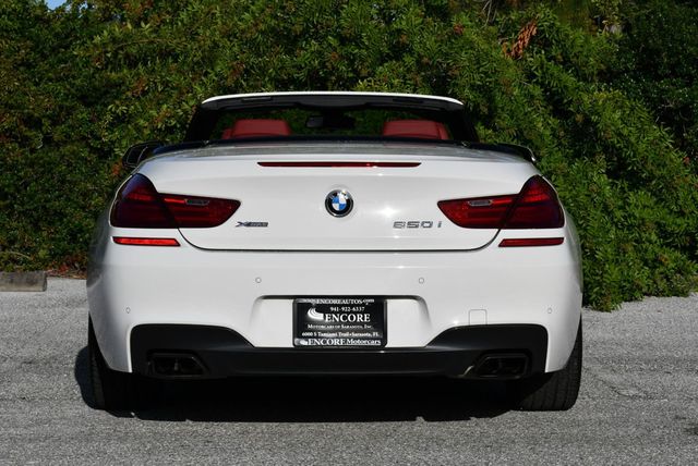 2017 BMW 6 Series 650i xDrive Convertible W/M Sport Edition Package - 23096290 - 41