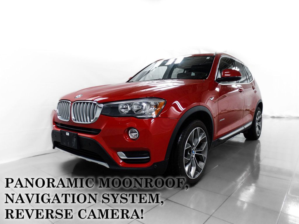 2017 BMW X3 2.8I XDRIVE AWD PREMIUM - 22685012 - 0